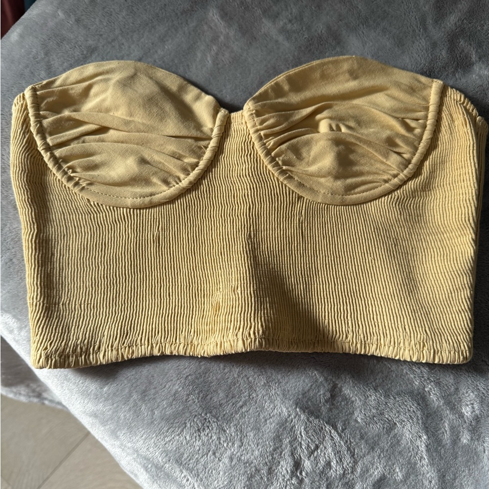 Zara Corset Crop Top